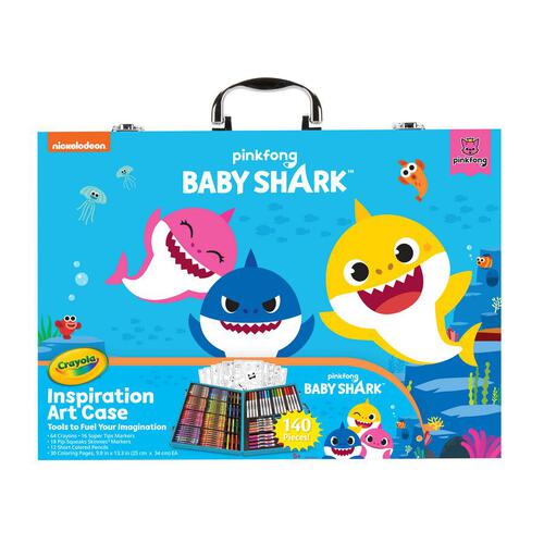 Crayola Inspiration Art Case : Baby Shark