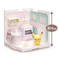 Takara Tomy Pokemon Pokepeace House Kitchen Milcery & Pikachu Set