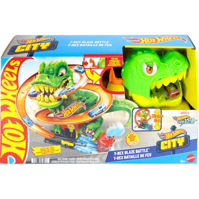 Hot Wheels T Rex Blaze Battle