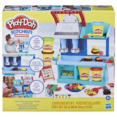 Play-Doh Kitchen Creations Busy Chef's Restaurant Playset