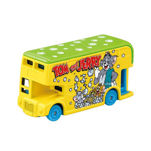 Tomica Dream Tomica SP Tom And Jerry Wrapping Bus Yellow