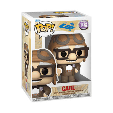 Funko Pop! Pixar Up - Carl In Aviator Hat