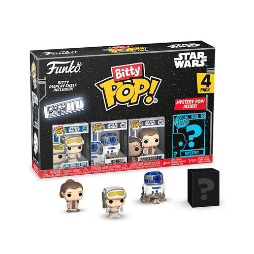 Funko Bitty Pop! Star Wars Mini Figures 4 Pack - Assorted