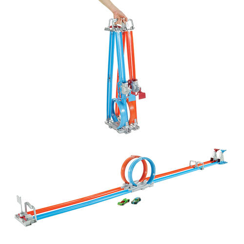 Hot Wheels ฮอตวีล แอคชั่น เซท ชุดรางคู่ 