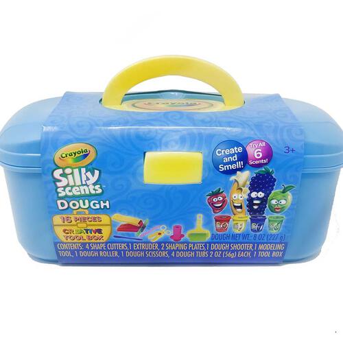 Crayola Silly Scents Dough 18 Pieces Creative Tool Box Toys"R"Us Thailand Official site