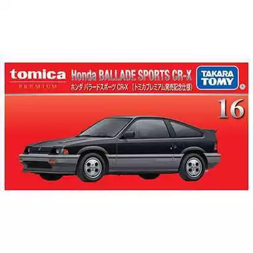 Tomica Premium No.16 Honda Ballade Sports CR-X Diecast
