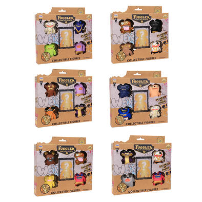 Fuggler Collectible Figures Gold Edition 5 Pack Deluxe Box - Assorted (1 Pc)