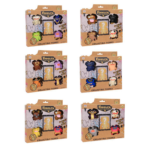 Fuggler Collectible Figures Gold Edition 5 Pack Deluxe Box - Assorted (1 Pc)