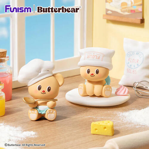 Funism Butterbear Baked With Love Series Cubby Face - Blind Box (1 Pc)
