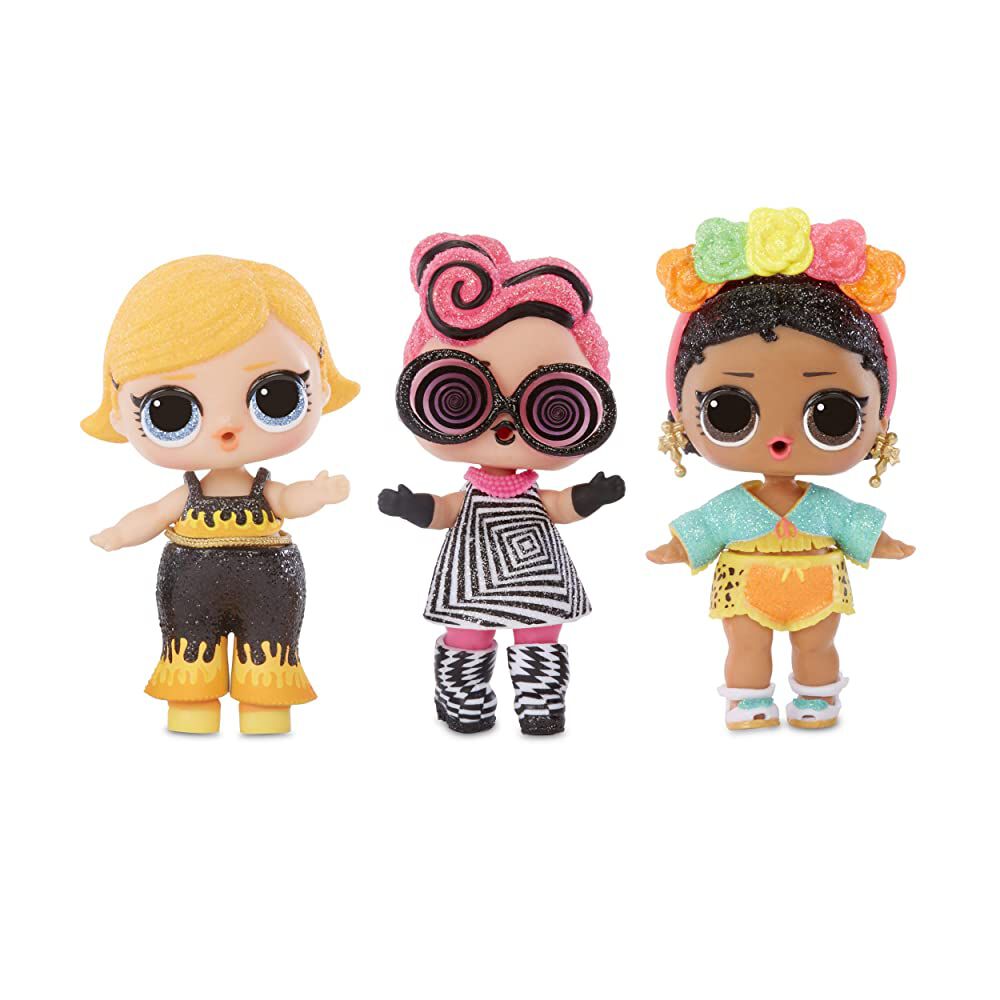 L.O.L. Surprise Lights Glitter Doll with 8 Surprises Including Black Light Surprises