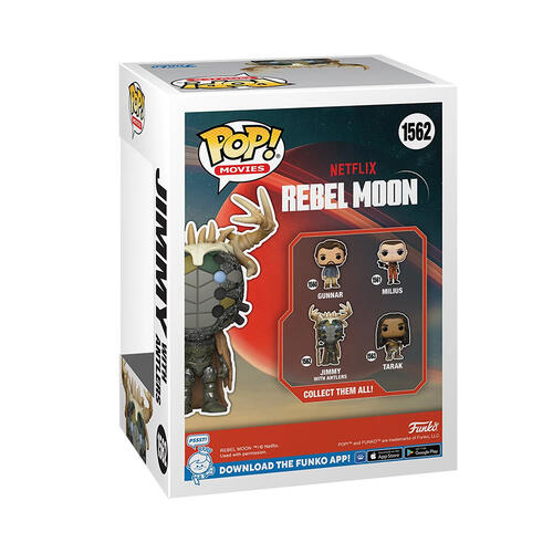 Funko Pop! Movies: Rebel Moon - Jimmy With Antlers