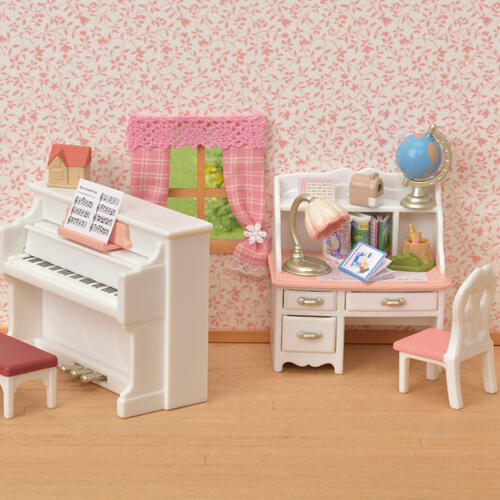 Sylvanian Family Piano & Desk Set