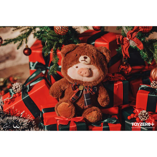 Lulu The Piggy Xmas Teddy Lulu Plush (25cm)
