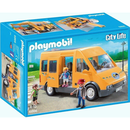 Playmobil เพลย์โมบิล ชุดรถโรงเรียน