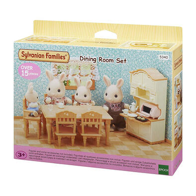 Sylvanian Family ซิลวาเนียน แฟมิลี่ ชุดห้องรับประทานอาหาร