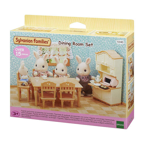 Sylvanian Family ซิลวาเนียน แฟมิลี่ ชุดห้องรับประทานอาหาร
