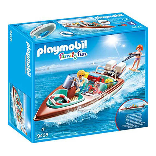 Playmobil เพลย์โมบิล ชุดสปีดโบทพร้อมมอเตอร์ดำน้ำ 