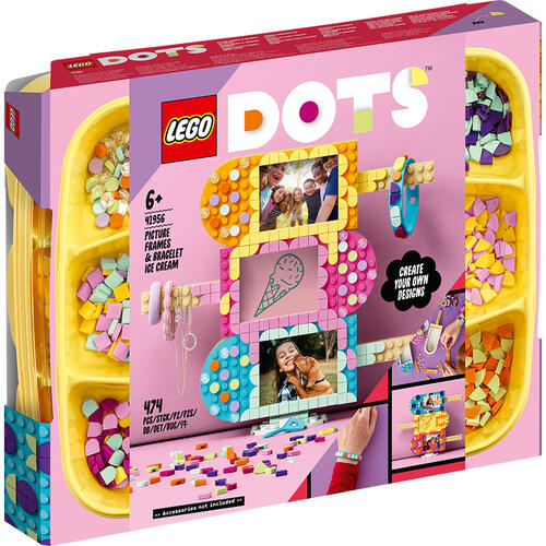 Lego Dots เลโก้ ดอท ไอสครีม กรอบรูป และ สร้อยข้อมือ