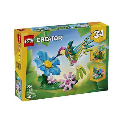 LEGO Creator 3 in 1 Wild Animals: Colorful Hummingbird 31384