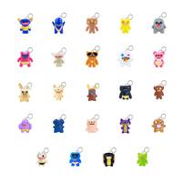 Fuggler Collectible Keychain Gold Edition - Blind Box (1 Pc)