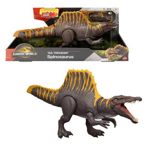 Jurassic World Rebirth Tail Thrasher Spinosaurus Action Figure - Assorted