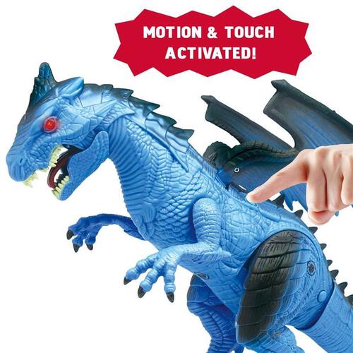 Animal Zone Battery Operated Interactive Walking Dragon