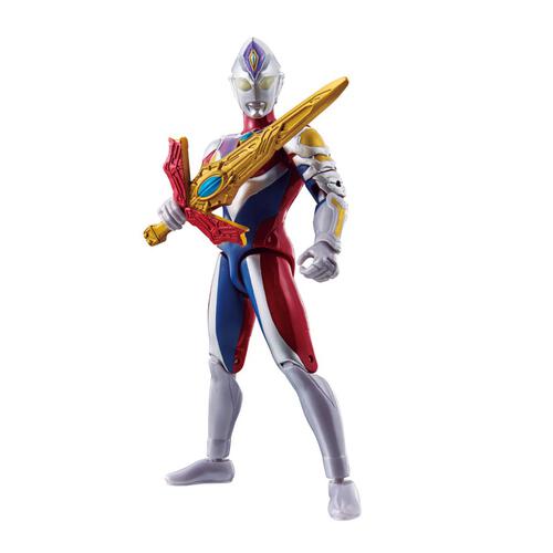 Bandai Ultraman Ultra Action Figure Ultraman Decker Flash Type New Generation Stars Set