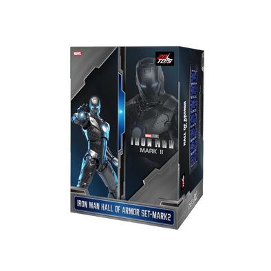 ฟิกเกอร์ไอรอนแมน MK2 จาก ZD TOYS ขนาด 1/10 (7 นิ้ว) ในชุด Hall of Armor