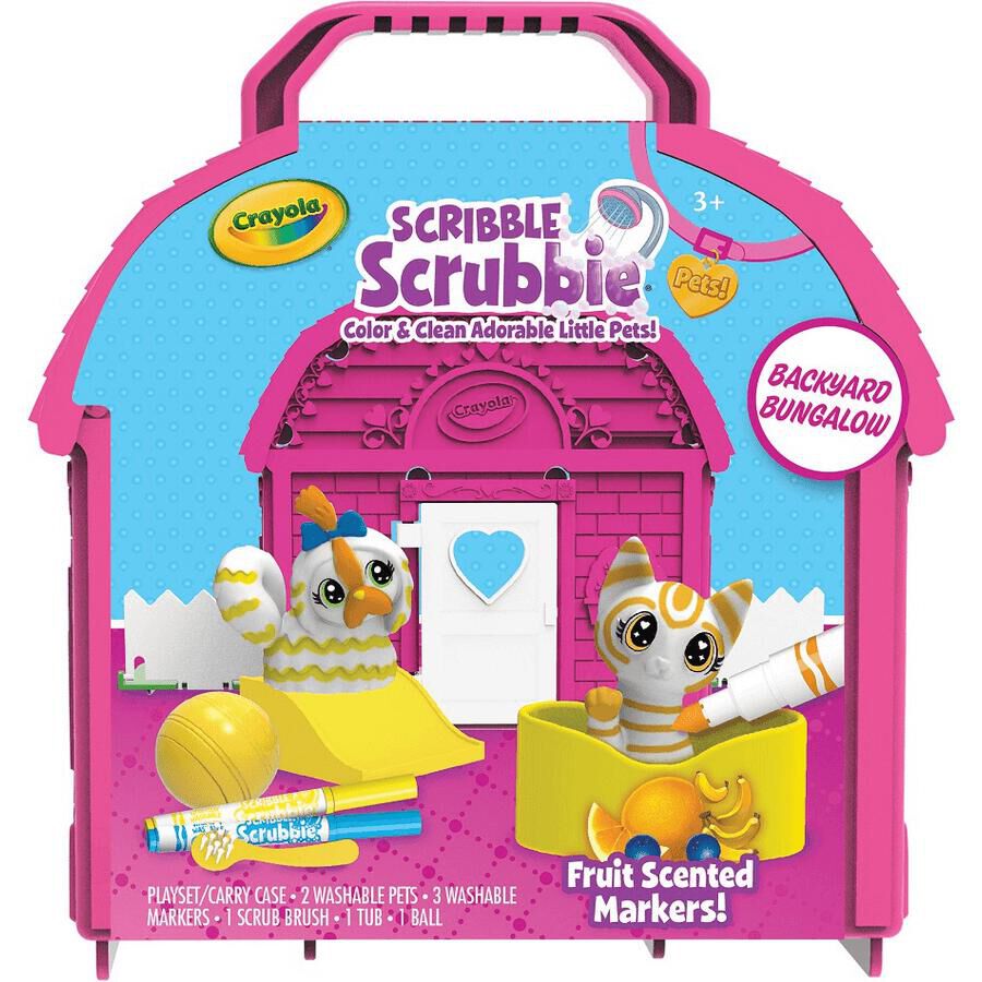 Scribble scrubbie outlet pets playset