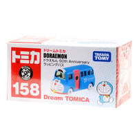 Tomica Dream Tomica No. 158 Doraemon 50th Anniversary Wrapping Bus