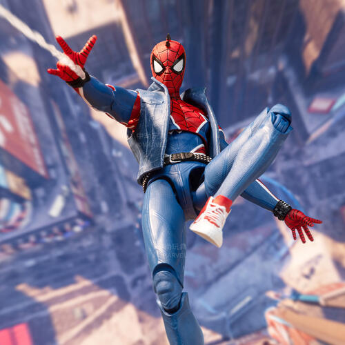ZD Toys Spider-Man: Spider-Punk ฟิกเกอร์แอคชันสเกล 1/10