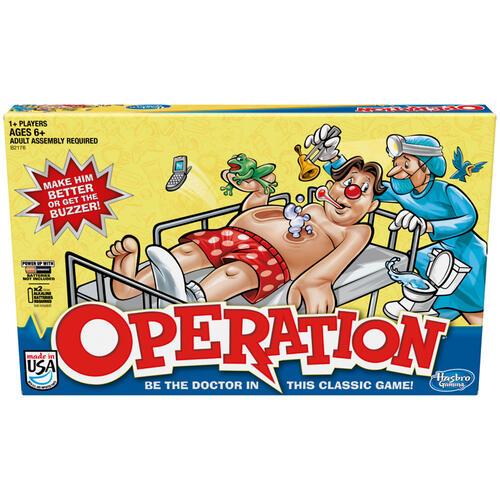 Hasbro Gaming Operation Board Game Toys