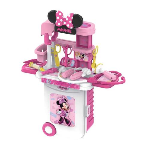 Disney Minnie Mouse 3 in 1 Doctor Trolley Set