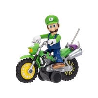The Super Mario Galaxy Movie 2.5 Inch Luigi Figure With Pull Back Motorcycle