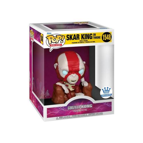 Funko Pop Deluxe: Godzilla Vs Kong New Empire - Skar King on Throne Vinyl Figure #1548