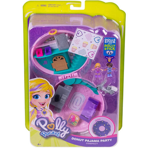 Polly Pocket Secret Hiding Places with 3 Surprises, 3 Accessories, 1 Micro  Doll, Random Assortment, 4+ Years