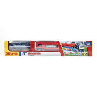 Plarail พลาเรล โทมี่ S-34 รถไฟบรรทุกรถยนต์