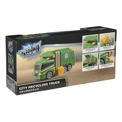 Speed City สปีด ซิตี้ ซิตี้ รีไซเคิล รถเก็บขยะ