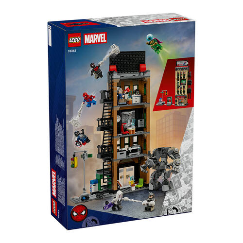 LEGO Marvel Super Heroes Spider-Man vs. Mysterio: The Daily Bugle 76342