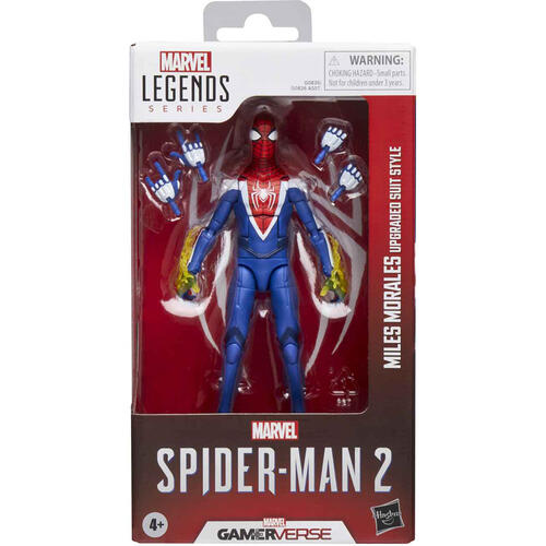 Spider-Man 2 Miles Morales Upgraded Suit Style Action Figure