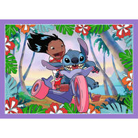 Disney Stitch 4 In 1 Lilo & Stitch's Crazy Day Puzzle