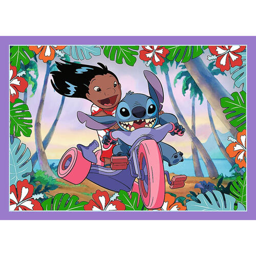 Disney Stitch 4 In 1 Lilo & Stitch's Crazy Day Puzzle