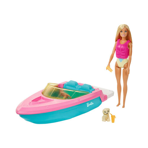 Barbie Estate Boat With Doll