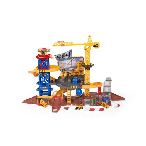 Speed City Tower Crane Construction Set Toys