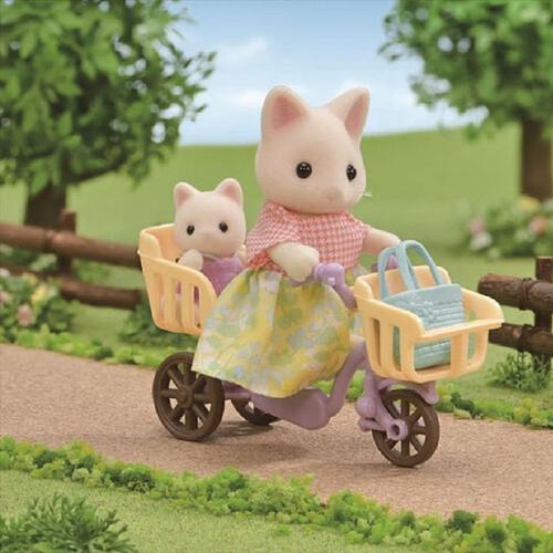  Sylvanian Families Floral Cat Mother's Bicycle Ride - 5680