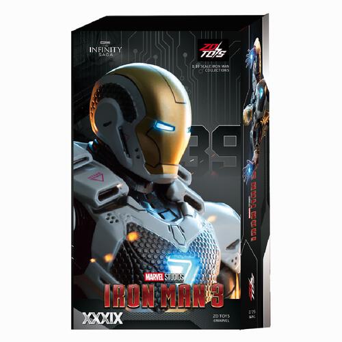 ZD TOYS Iron Man MK39 Scale 1/10 (7 Inch) Action figure