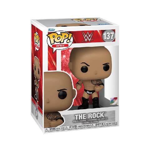 Funko POP! WWE: The Rock Vinyl Figure #137