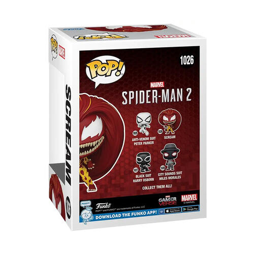 Funko Pop! Marvel: Spider-Man 2 - Scream (Mary Jane)