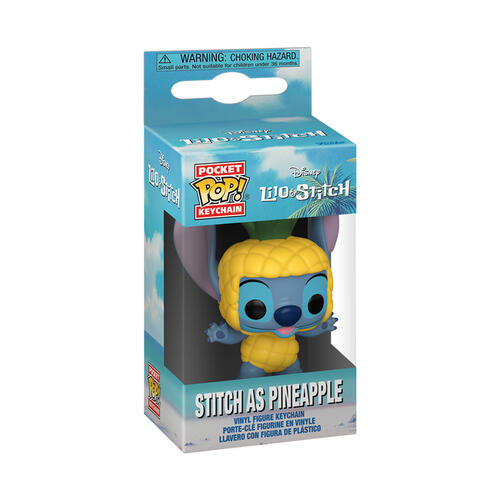 Funko Pocket Pop! Keychain: Disney Lilo & Stitch - Stitch As Pineapple