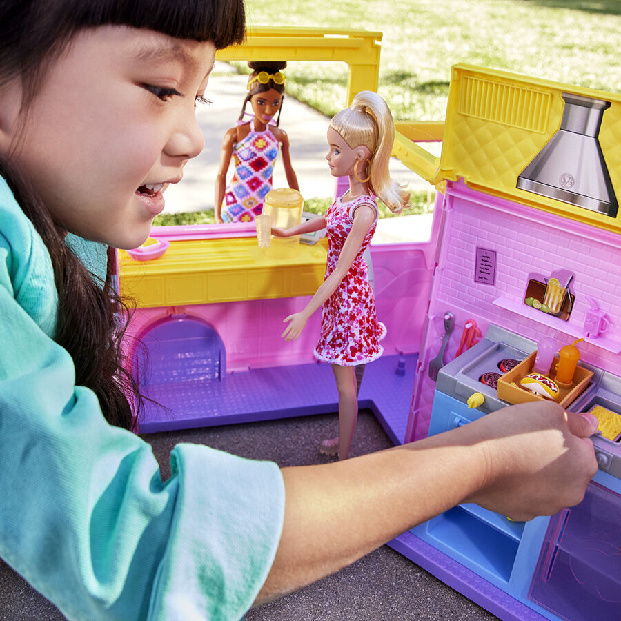 Barbie food sales truck stickers
